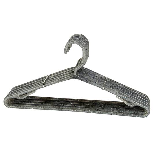 Simplify Grey Granite Look Design Hangers, 10ct.